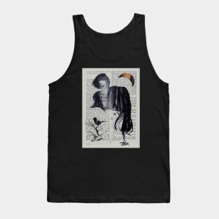 Lost and found limited ed print Tank Top